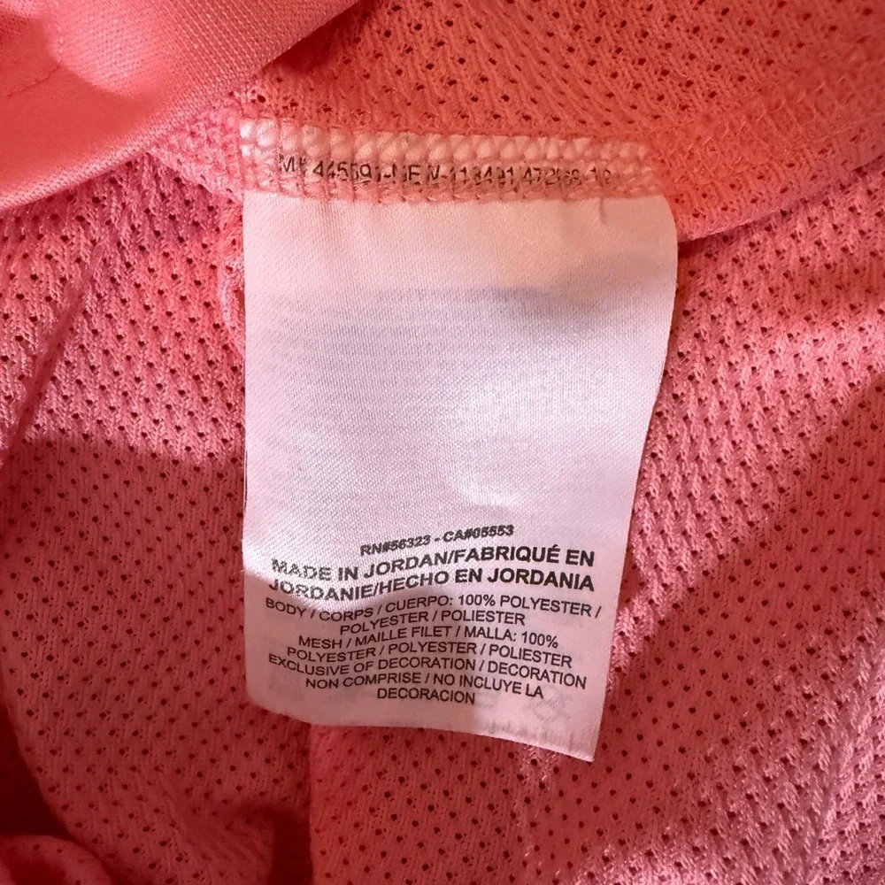 Nike Running Dri-Fit pink/orange t-shirt - women's size large